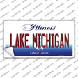 Lake Michigan Illinois Novelty Sticker Decal