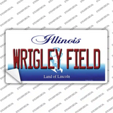 Wrigley Field Illinois Novelty Sticker Decal
