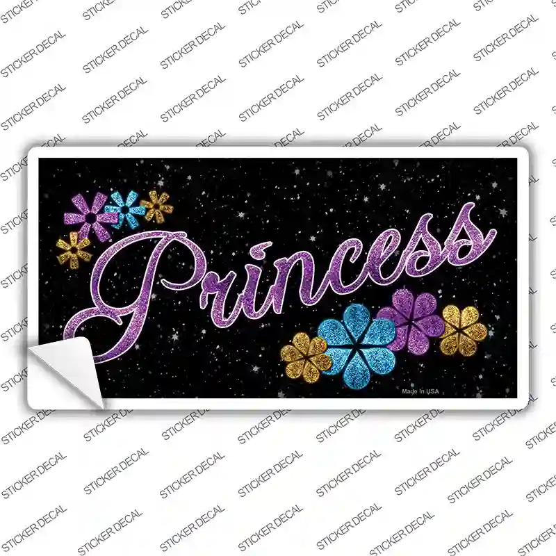 Princess Novelty Sticker Decal