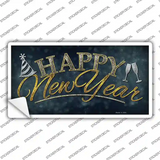 Happy New Year Novelty Sticker Decal