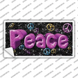 Peace Novelty Sticker Decal