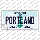 Portland Oregon Novelty Sticker Decal