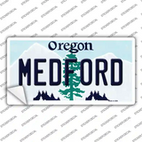 Medford Oregon Novelty Sticker Decal