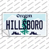 Hillsboro Oregon Novelty Sticker Decal