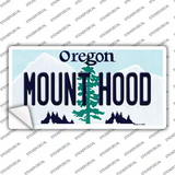 Mount Hood Oregon Novelty Sticker Decal