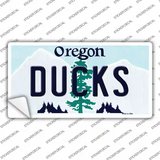 Ducks Oregon Novelty Sticker Decal