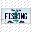 Fishing Oregon Novelty Sticker Decal