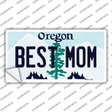 Best Mom Oregon Novelty Sticker Decal