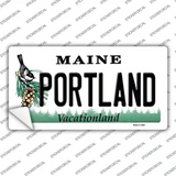 Portland Maine Novelty Sticker Decal