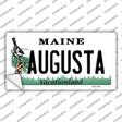 Augusta Maine Novelty Sticker Decal
