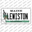 Lewiston Maine Novelty Sticker Decal