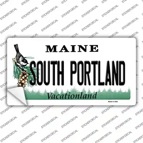 South Portland Maine Novelty Sticker Decal