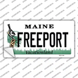 Freeport Maine Novelty Sticker Decal