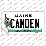 Camden Maine Novelty Sticker Decal