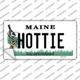 Hottie Maine Novelty Sticker Decal