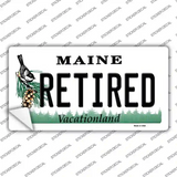 Retired Maine Novelty Sticker Decal