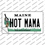 Hot Mama Maine Novelty Sticker Decal