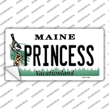 Princess Maine Novelty Sticker Decal