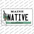 Native Maine Novelty Sticker Decal