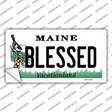 Blessed Maine Novelty Sticker Decal
