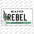 Rebel Maine Novelty Sticker Decal