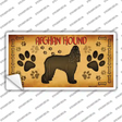 Afghan Hound Novelty Sticker Decal
