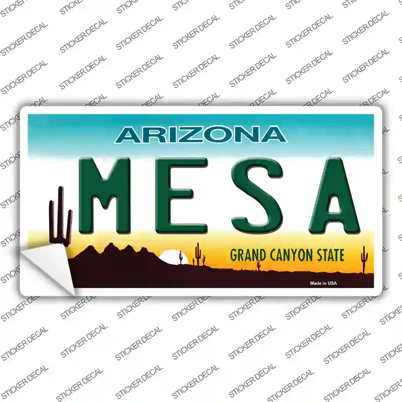 Mesa Arizona Novelty Sticker Decal
