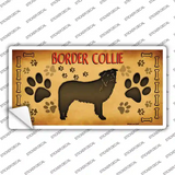 Border Collie Novelty Sticker Decal