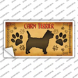 Cairn Terrier Novelty Sticker Decal