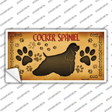 Cocker Spaniel Novelty Sticker Decal
