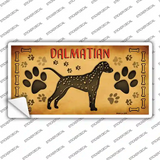 Dalmatian Novelty Sticker Decal
