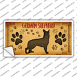 German Shepherd Novelty Sticker Decal