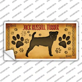 Jack Russell Terrier Novelty Sticker Decal