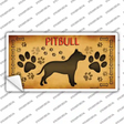 Pitbull Novelty Sticker Decal