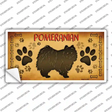 Pomeranian Novelty Sticker Decal