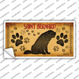 Saint Bernard Novelty Sticker Decal