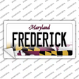 Frederick Maryland Novelty Sticker Decal