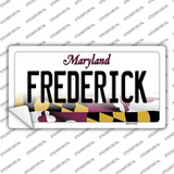 Frederick Maryland Novelty Sticker Decal