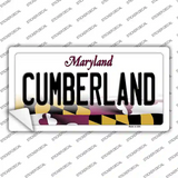 Cumberland Maryland Novelty Sticker Decal