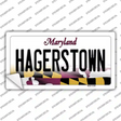 Hagerstown Maryland Novelty Sticker Decal