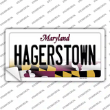 Hagerstown Maryland Novelty Sticker Decal
