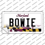 Bowie Maryland Novelty Sticker Decal