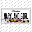 Maryland Girl Maryland Novelty Sticker Decal