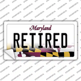 Retired Maryland Novelty Sticker Decal