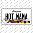 Hot Mama Maryland Novelty Sticker Decal