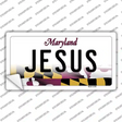 Jesus Maryland Novelty Sticker Decal