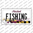 Fishing Maryland Novelty Sticker Decal