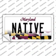 Native Maryland Novelty Sticker Decal