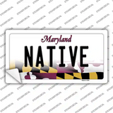 Native Maryland Novelty Sticker Decal