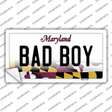 Bad Boy Maryland Novelty Sticker Decal